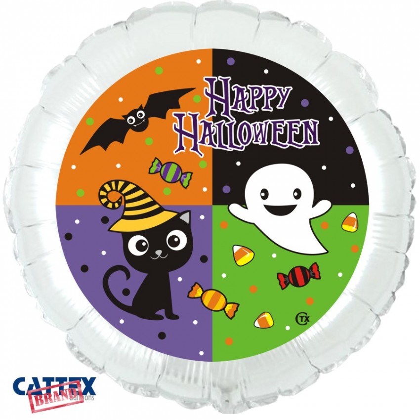 Palloncini Decorati CTX+ - Halloween Carino (18”)